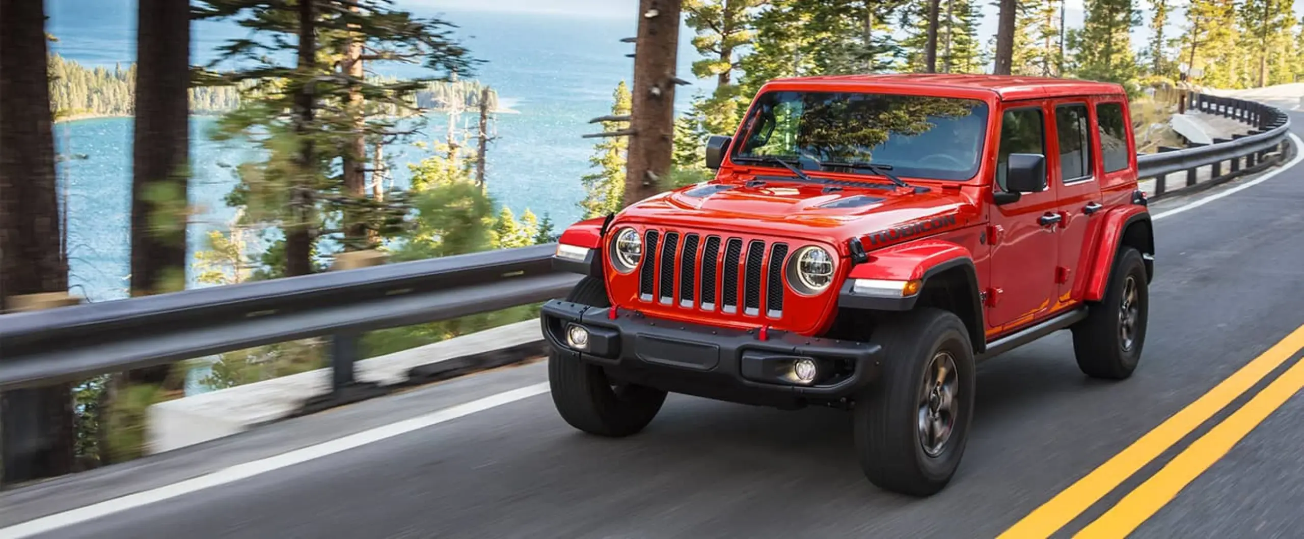 Red Jeep Wrangler Unlimited in glendora, ca