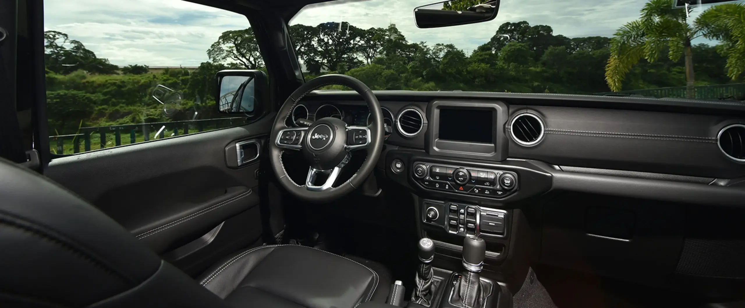 Jeep Wrangler Unlimited interior in Glendora, CA