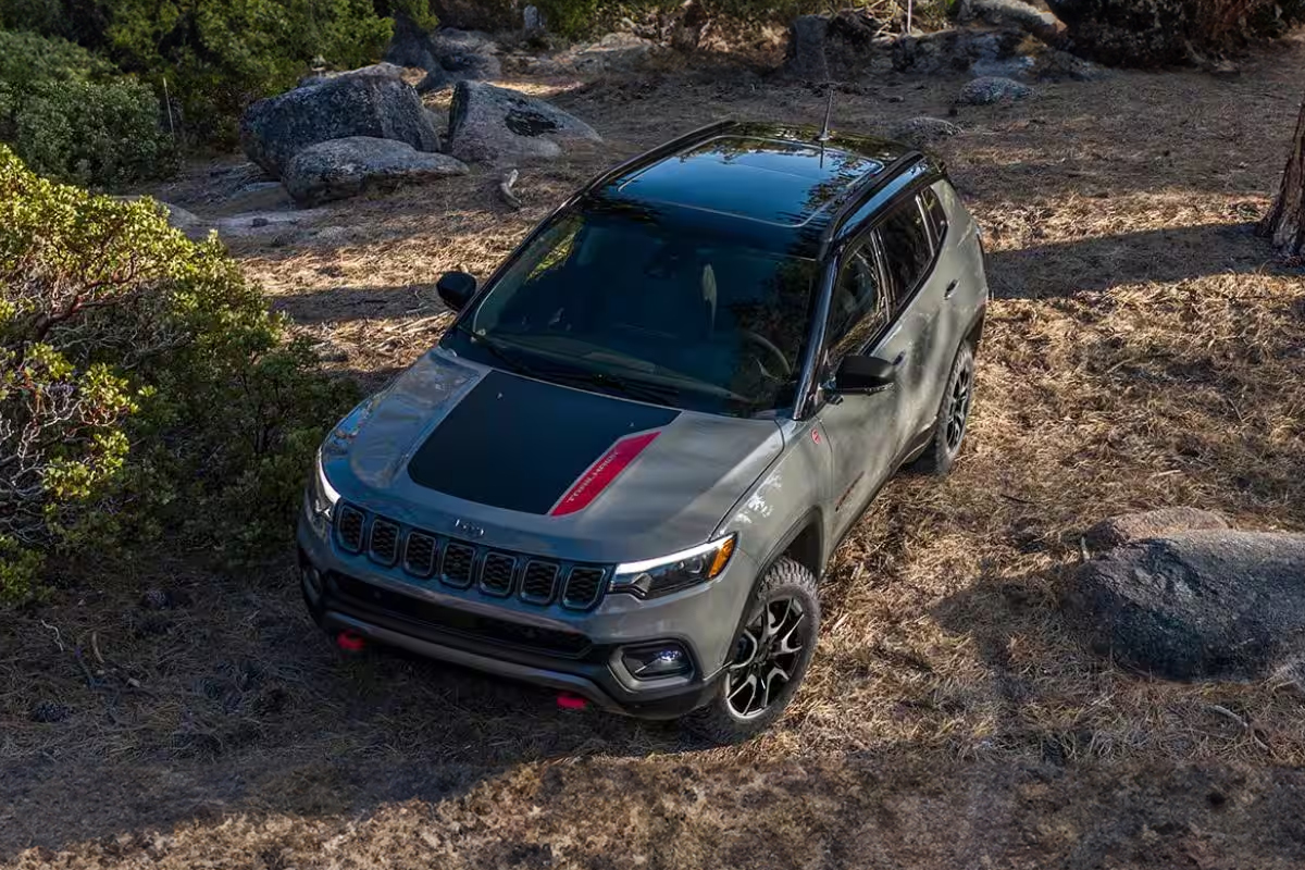 A Jeep Compass near Covina, CA.