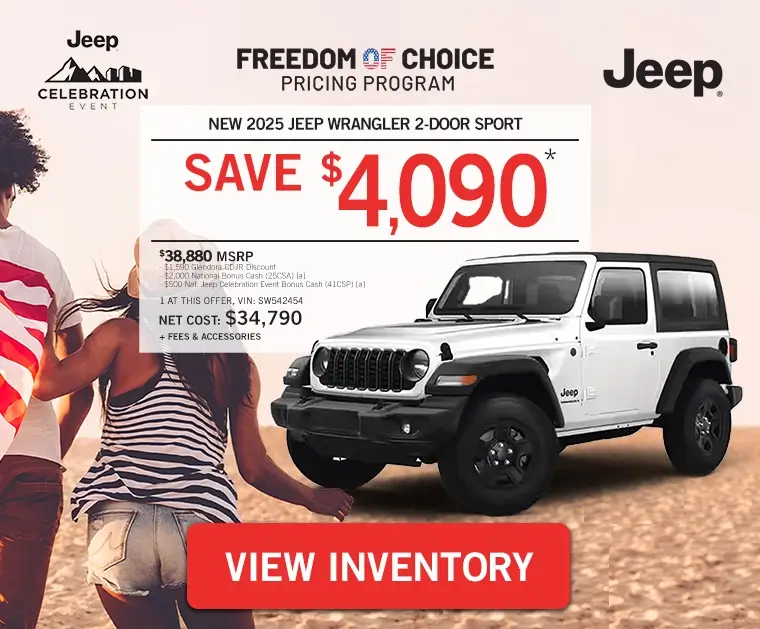 New 2025 Jeep Wrangler 2-door Sport