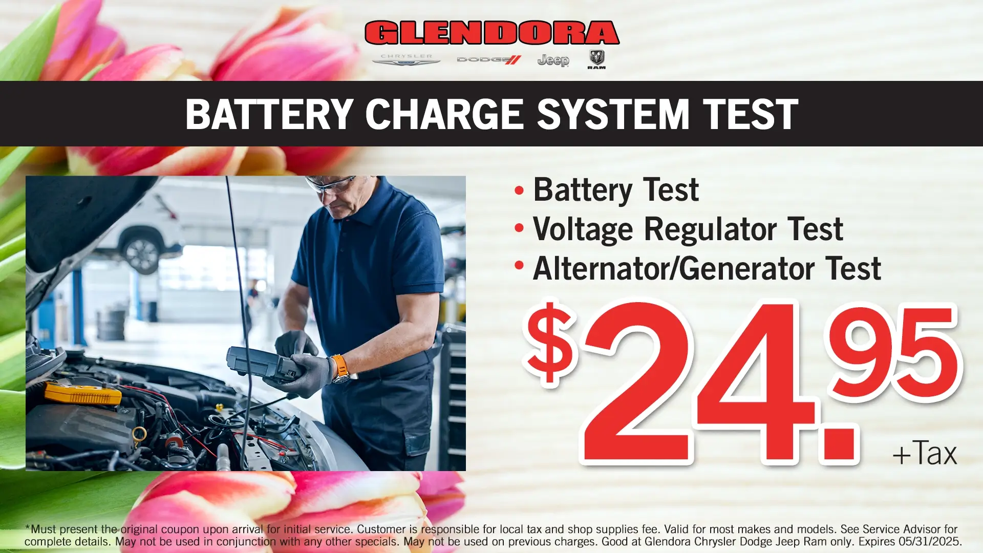 Battery Charge System Test