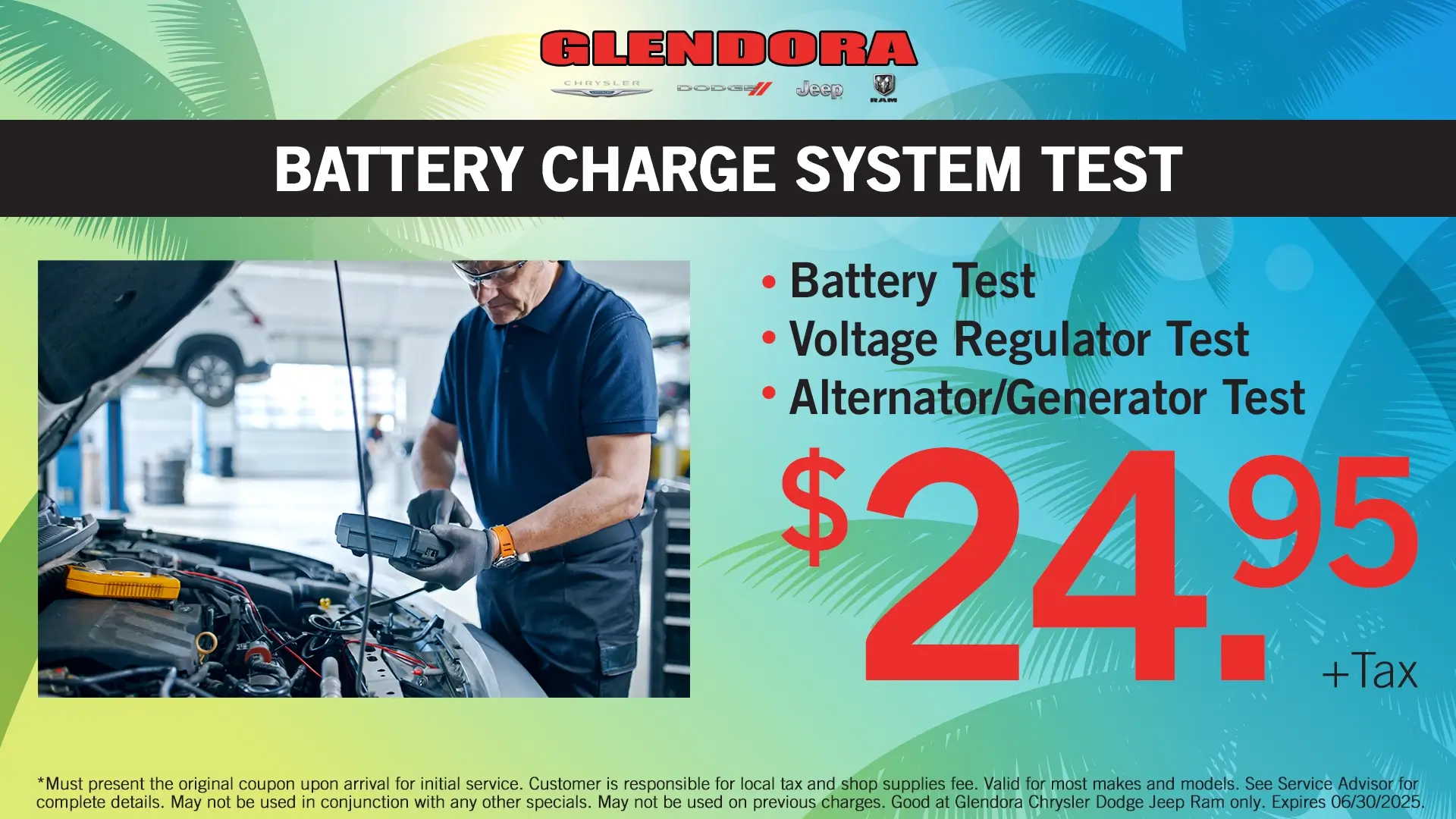 Battery Charge System Test