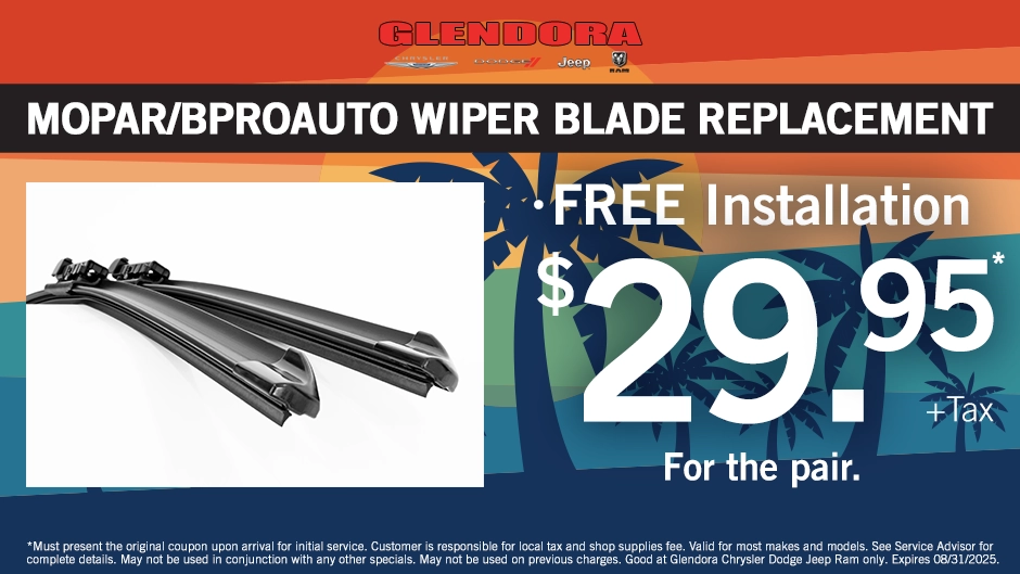 MOPAR/BPROAUTO Wiper Blade Replacement