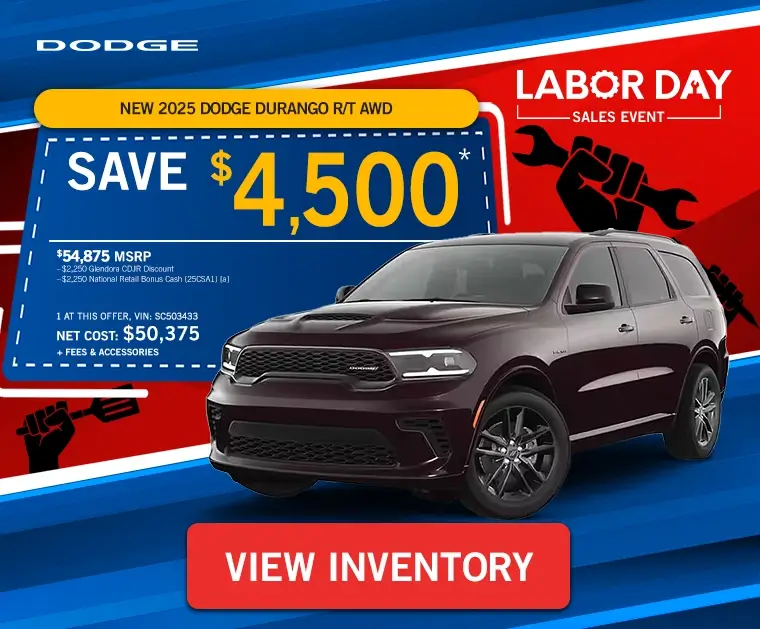 New 2025 Dodge Durango R/T AWD