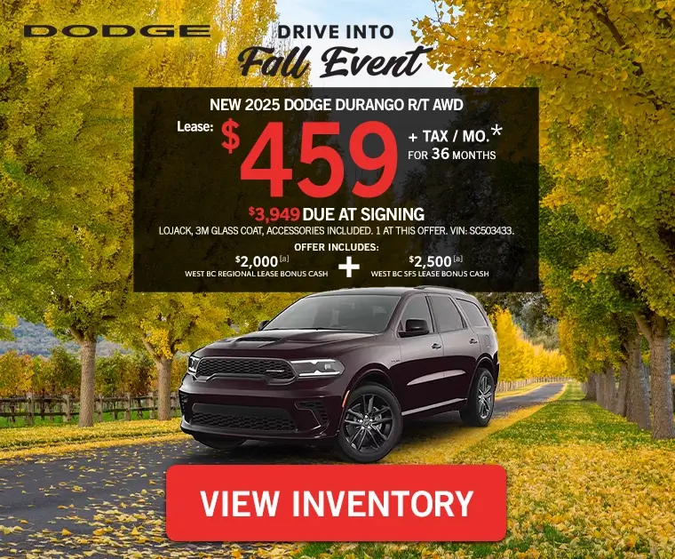 New 2025 Dodge Durango R/T AWD