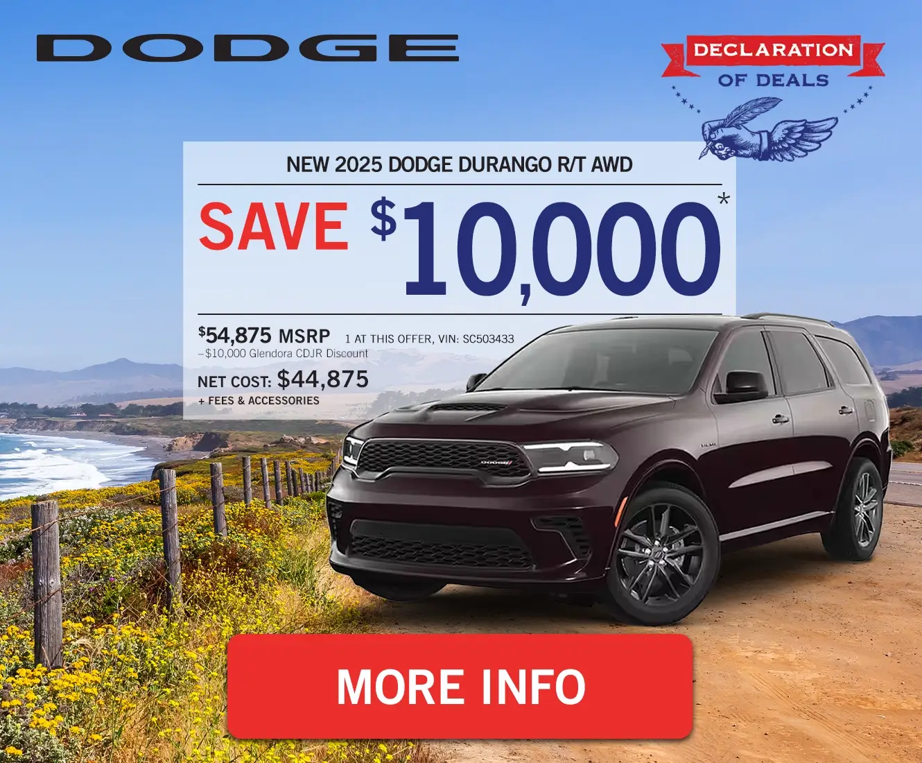 New 2025 Dodge Durango R/T AWD
