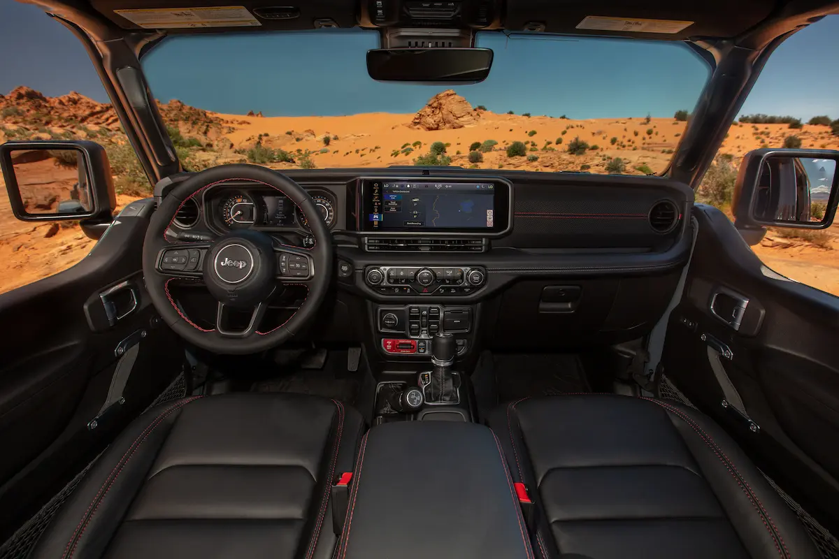 Jeep Wrangler Unlimited interior in Glendora, CA