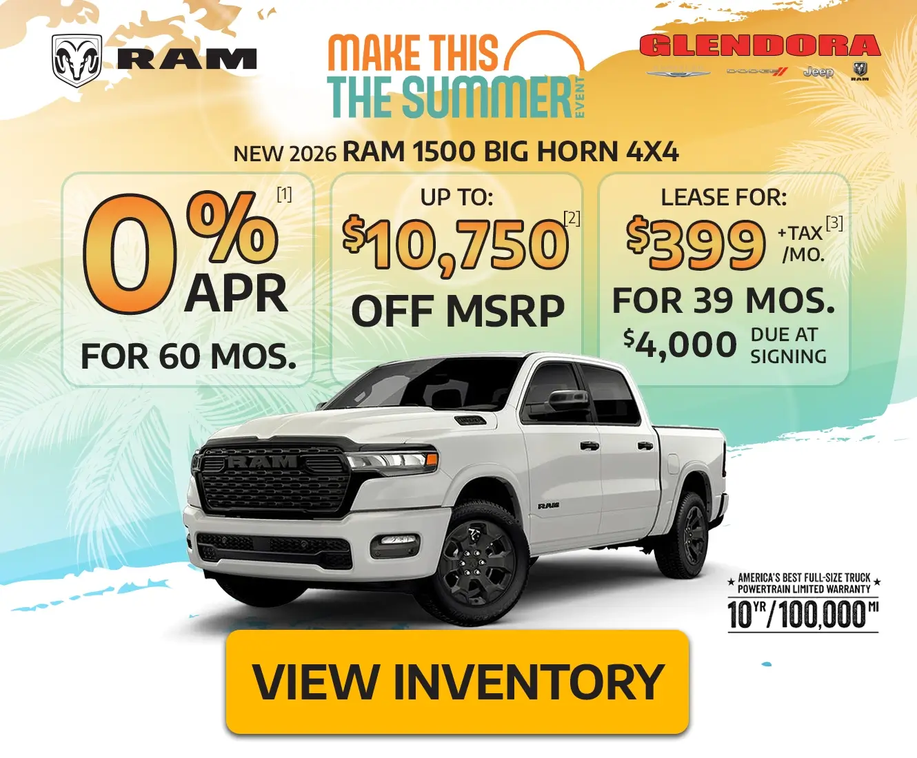 New 2026 Ram 1500 Big Horn 4x4 Specials