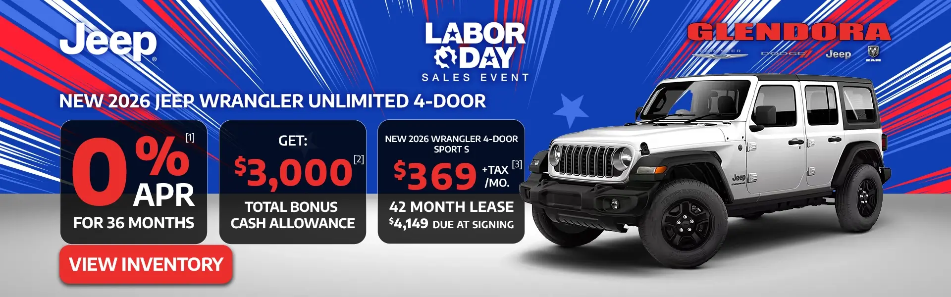 2026 Labor Day Jeep Wrangler Special Offers