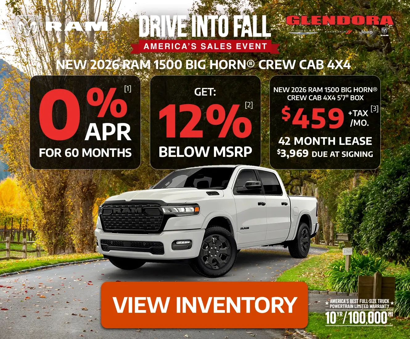 New 2026 Ram 1500 Big Horn Specials