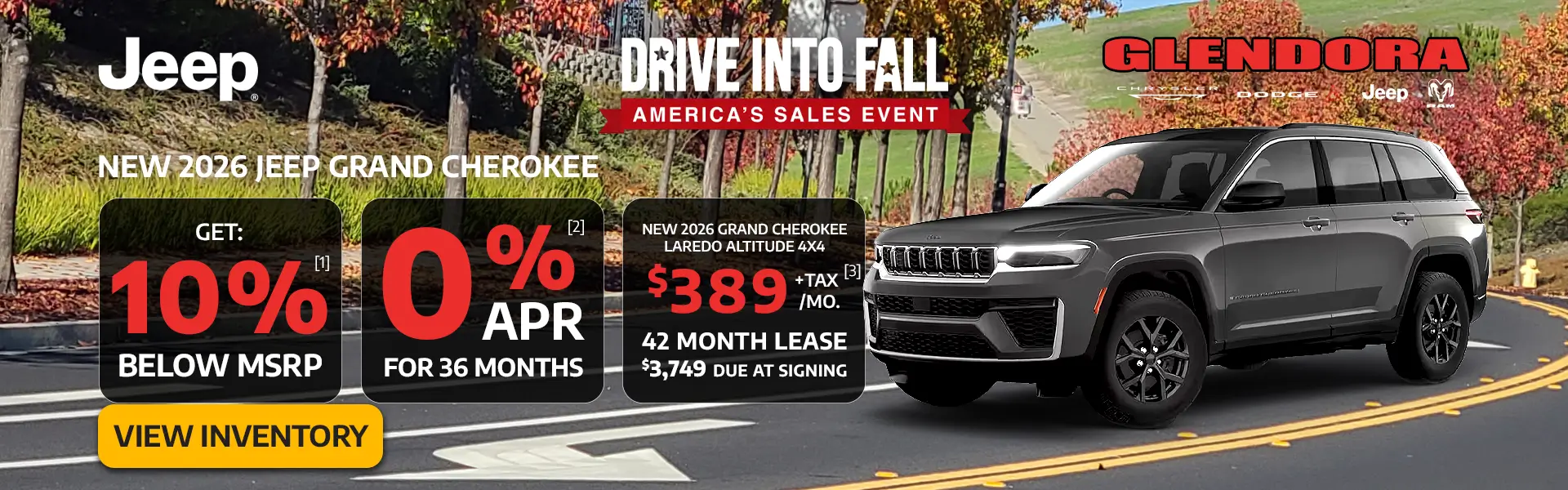 2026 Jeep Grand Cherokee Special Offers